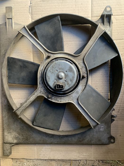 Вентилятор радіатора опель аскона