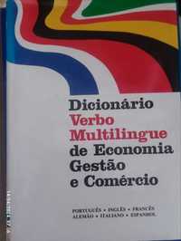 Dicionário verbo multilingue de economia, gestão e comércio