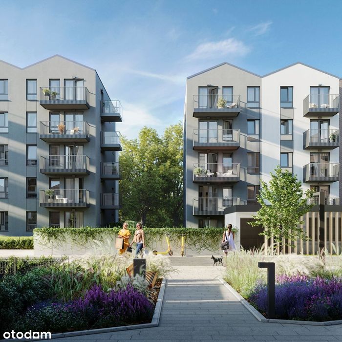 2-pokojowe mieszkanie 42m2 + ogródek