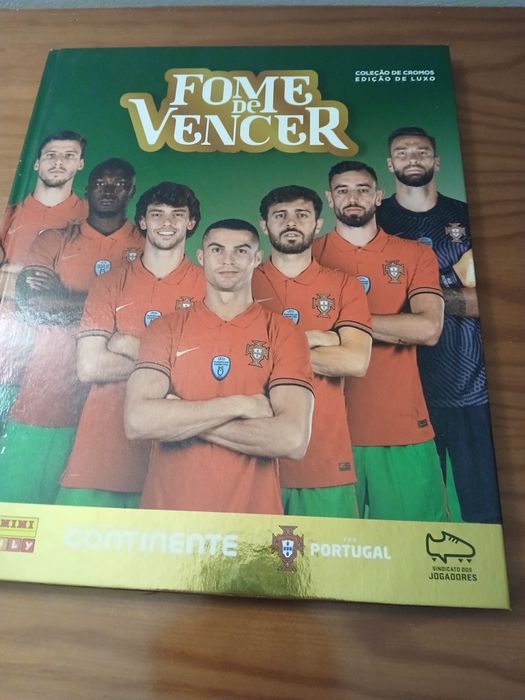 Caderneta de cromos portugal "Fome de Vencer" Completa Edição Deluxe.