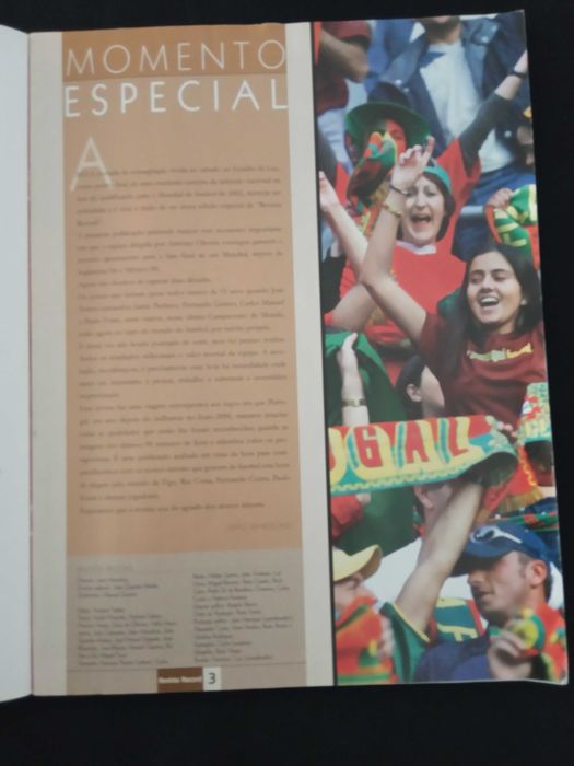 Revista Record Edição Especial, 2001 - Obrigado Portugal