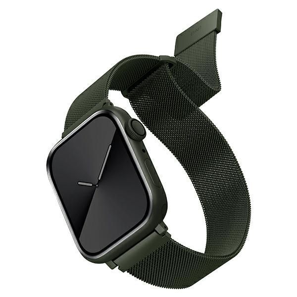 Pasek do zegarka Apple Watch Serie 38/40/41mm Zielony, Stal Nierdzewna