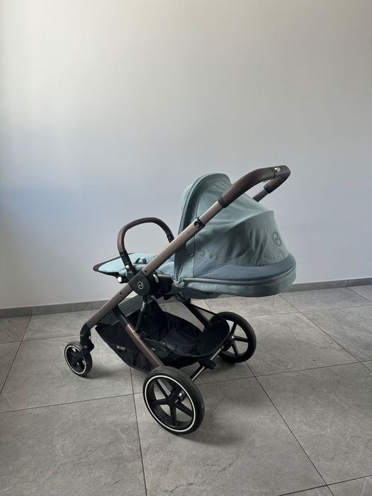 Wózek dziecięcy Cybex Balios S Lux 3w1 Niebieski Błękitny Baby blue