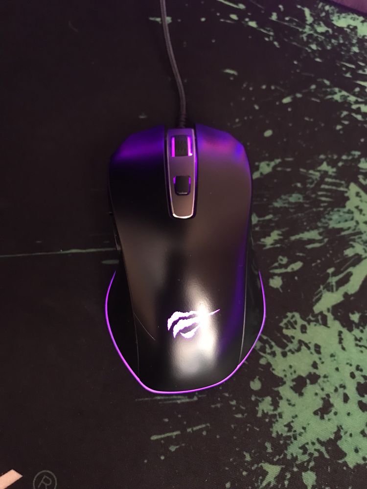 MS837 Gaming Mouse, геймерська мишка з RGB підсвіткою