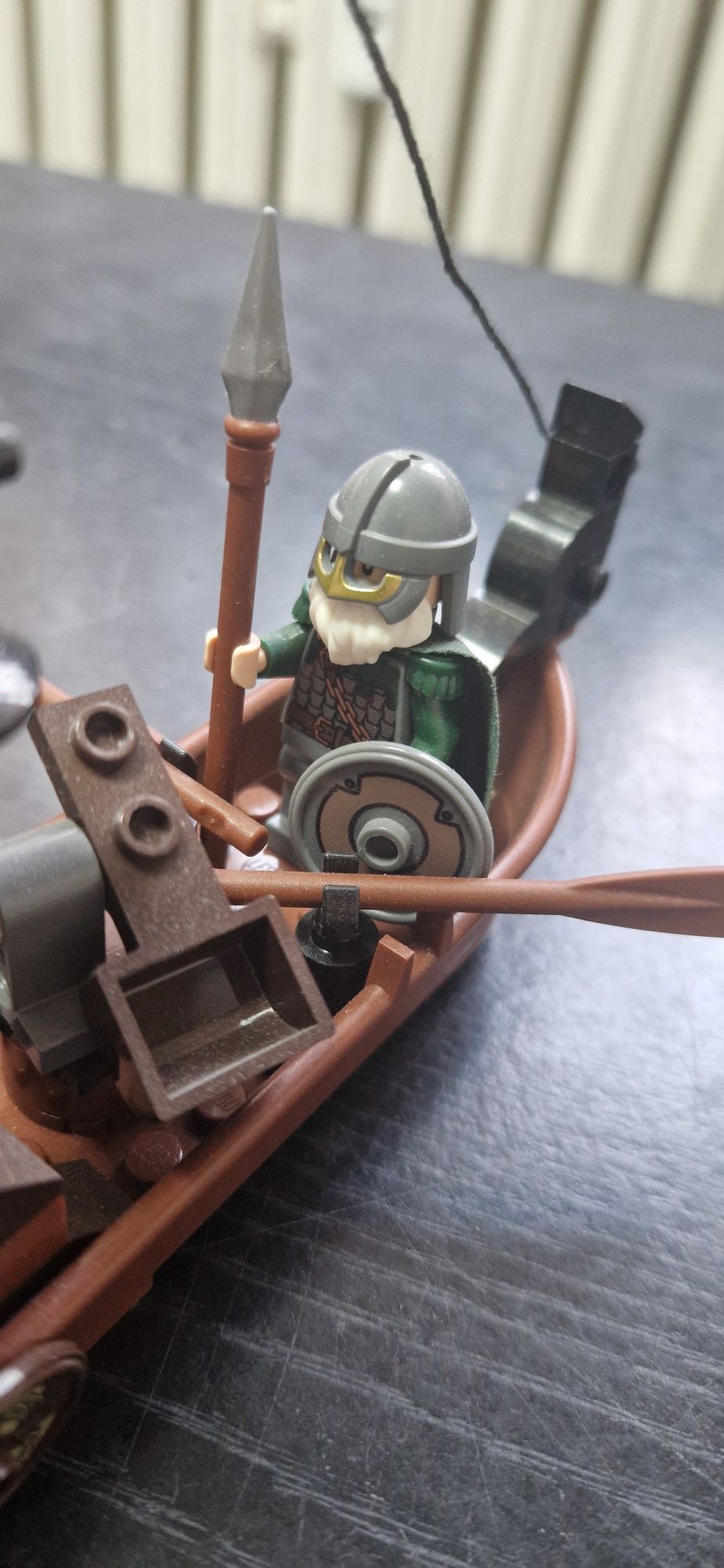 Lego łódź wikingów Rohan