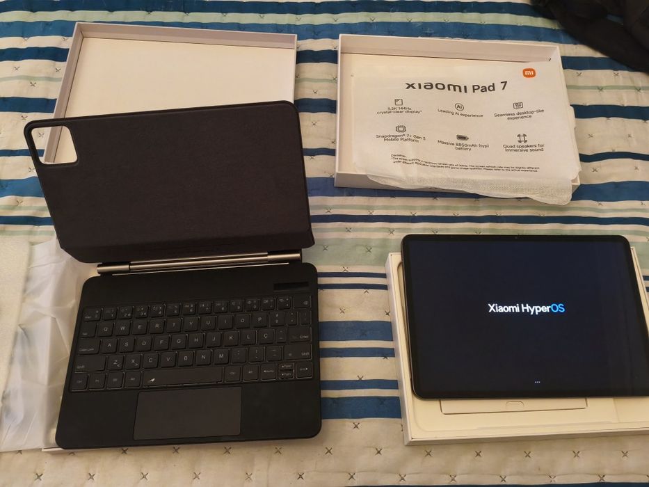 Xiaomi Pad 7 8Gb + 128Gb | Capa + Teclado