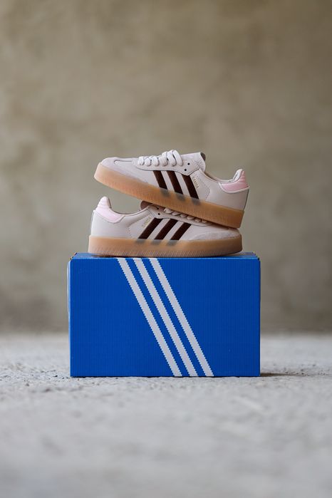 БЕЗ ПЕРЕДОПЛАТ‼️ Жіночі кросівки  Adidas Samba Platform 'Putty Mauve'