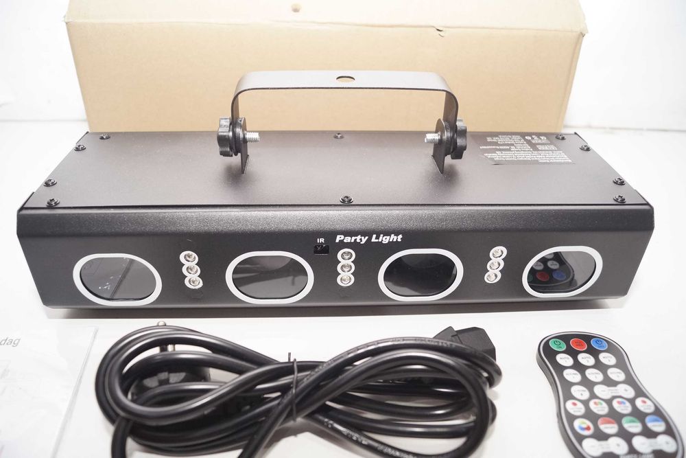 Światło dyskotekowe DMX 13 soczewek LED oświetlenie RGB Jagdag DQ-R40