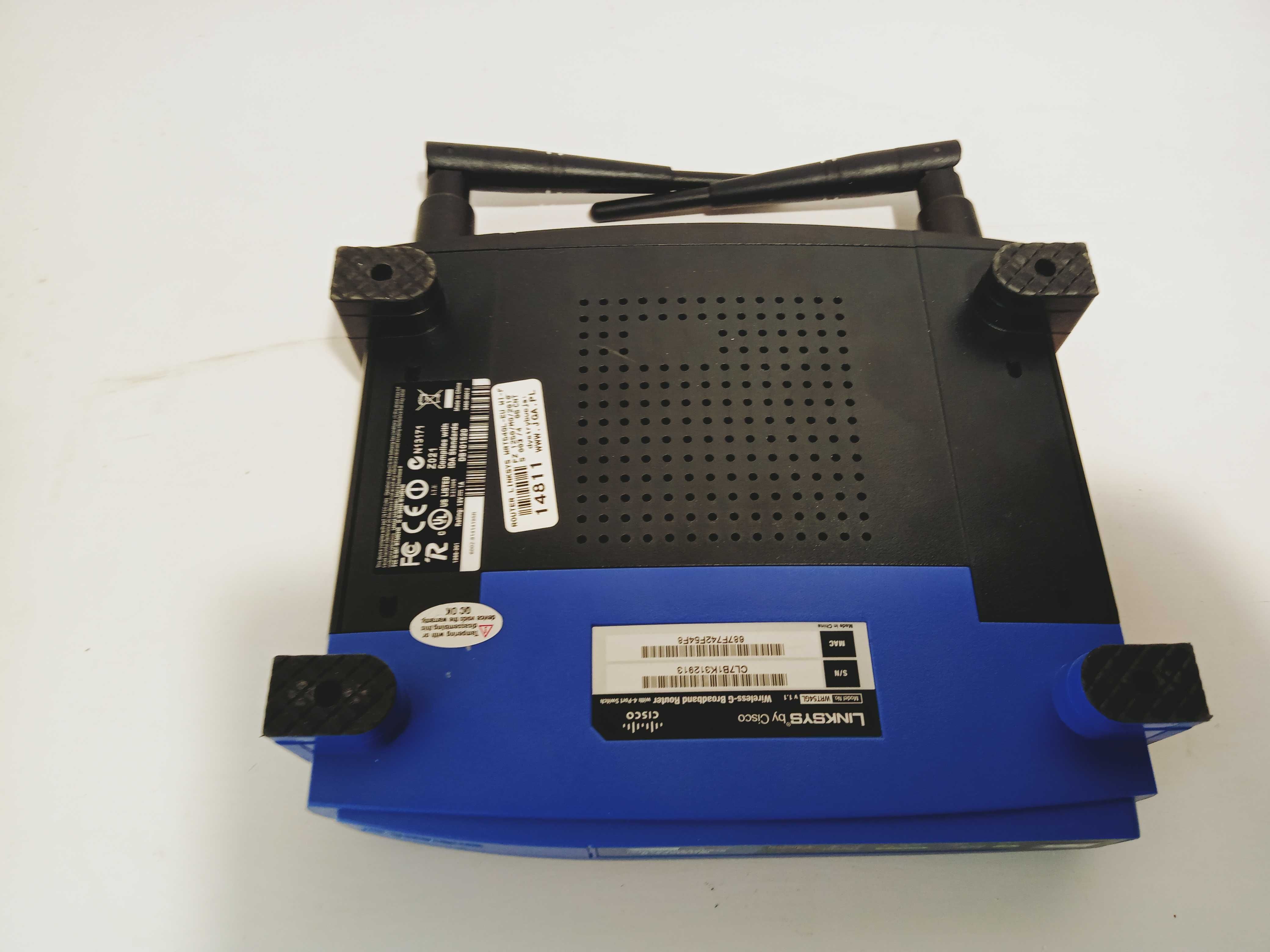 Router Linksys WRT54GL z OpenWRT – klasyk, działa stabilnie