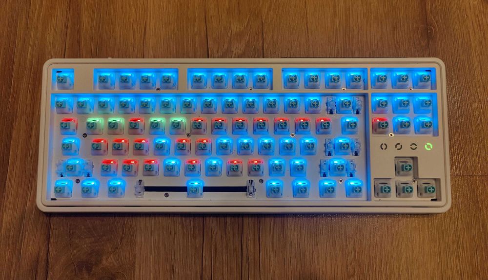 FL ESPORTS CMK87 SAM RGB Kailh MX Cool Mint Switch