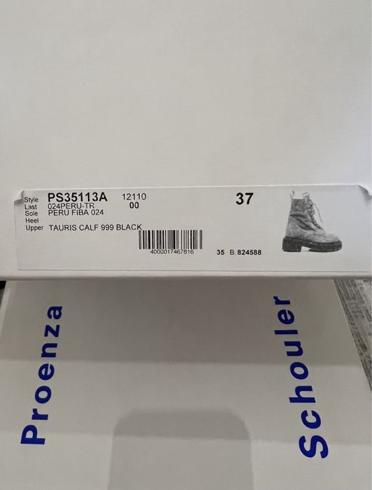 Ботинки Proenza Schouler оригинал, Черевики Proenza Schouler