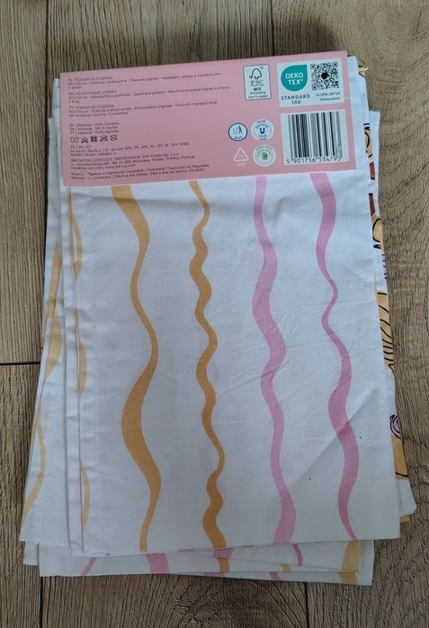 Ścierki kuchenne bawełniane 2 sztuki 40x60 nowe
