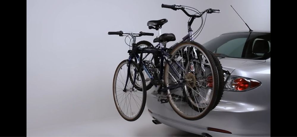 Suporte carro para bicicleta