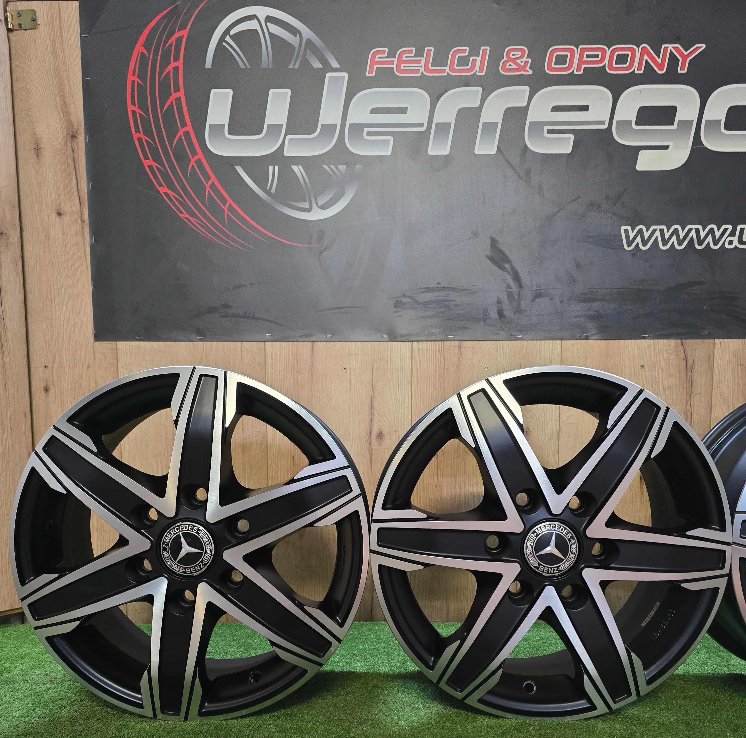 NOWE ALUFELGI MERCEDES 16x6x130 - Sprinter