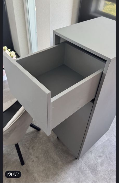 Кавова/чайна тумба зі шкафчиком для бутиля