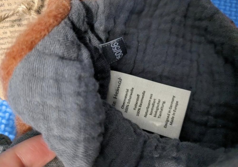 Новая шапка из шерсти мериноса для малышей