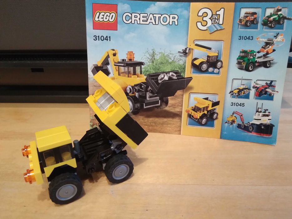 Lego 31041 Construction Vehicles (Pojazdy budowlane)