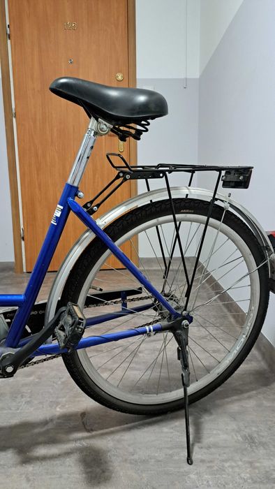 Rower damski miejski niebieski