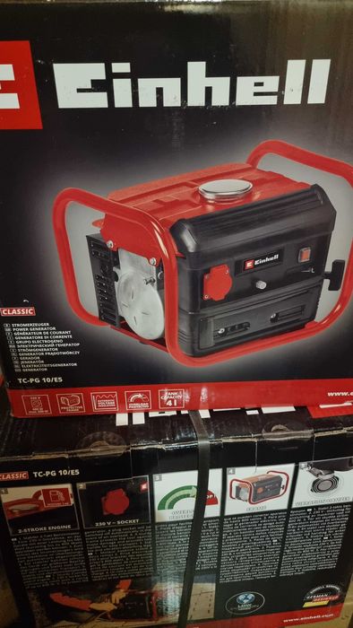Генератор бензиновий Einhell TC-PG 10/E5 0.8 кВт