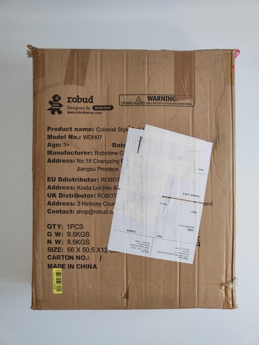 Robud drewniany domek dla lalek 58cm A