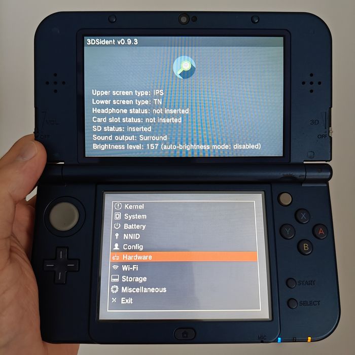 New Nintendo 3DS XL(LL) IPS - кастом Galaxy Edition