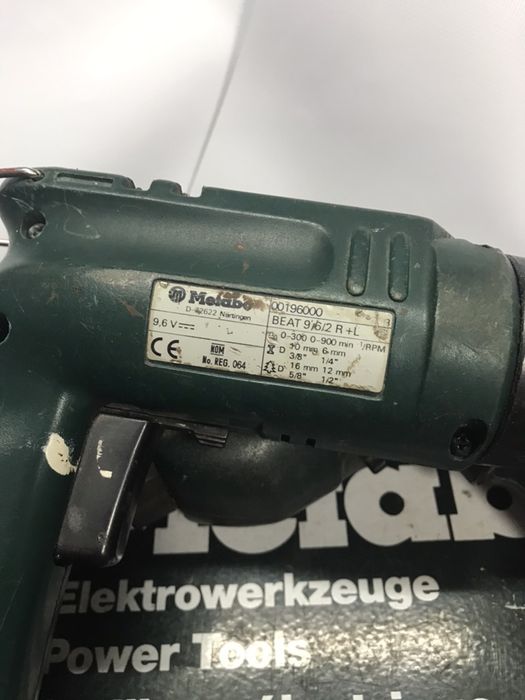 Wiertarko wkrętarka Metabo 9,6 V komplet dwie sztuki