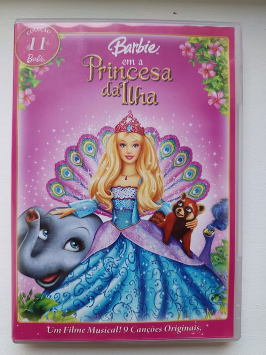 DVD Barbie em a princesa da ilha