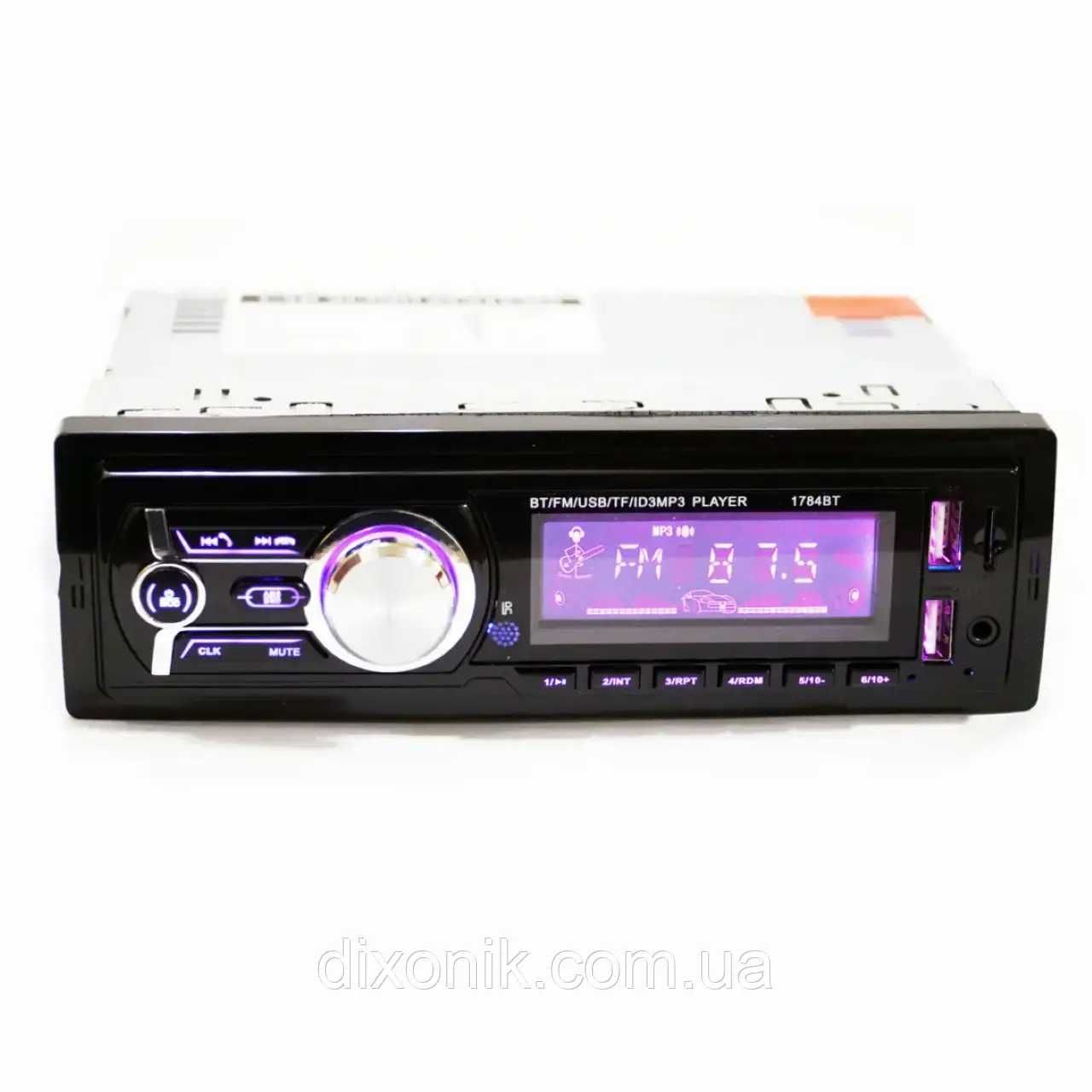 Автомагнитола оригинал SONIX 1784BT 2 USB,AUX,FM, bluetooth 4*50W