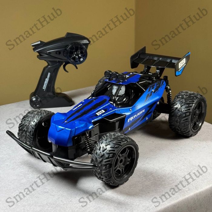 Джип на радиоуправлении «Thunder Strike Blue». Машинка на пульте.