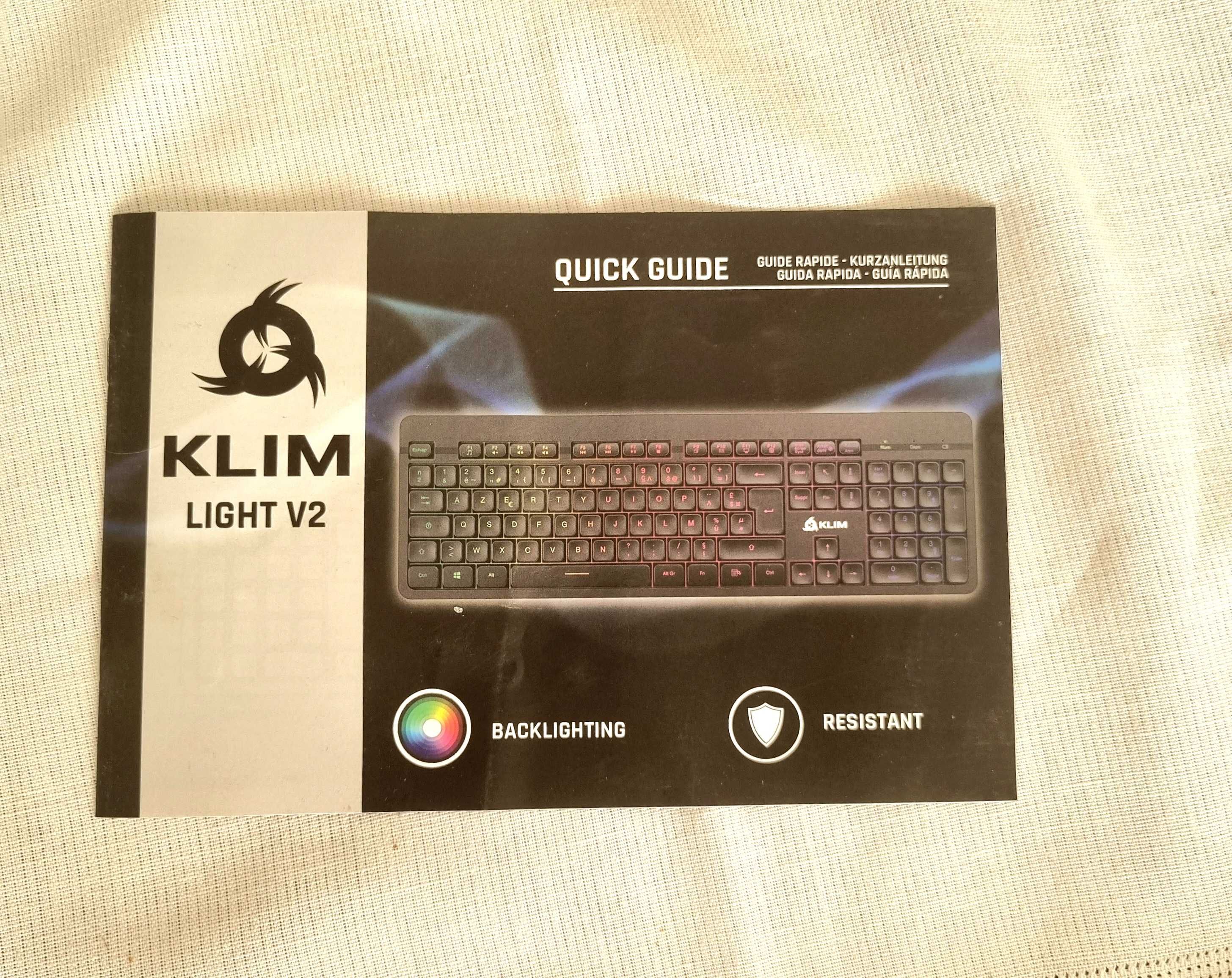 KLIM light V2 - klawiatura podświetlana