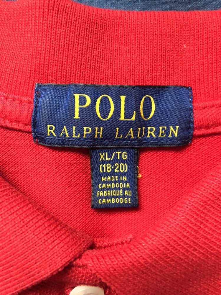 Polo vermelho Polo Ralph Lauren