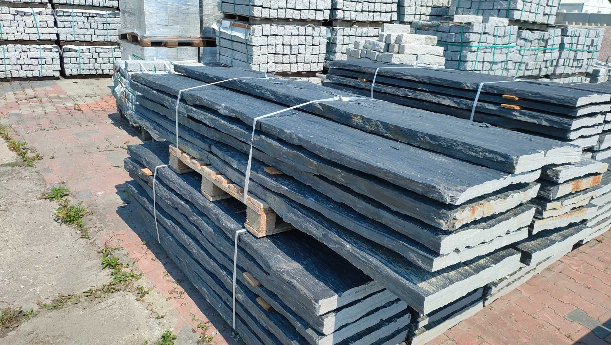 Pillar Black płyta kamień głaz płyty słup ogrodzenie 50x100-250 cm mur