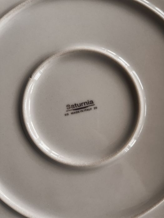 Włoskie talerze do pizzy Saturnia sztuk 14