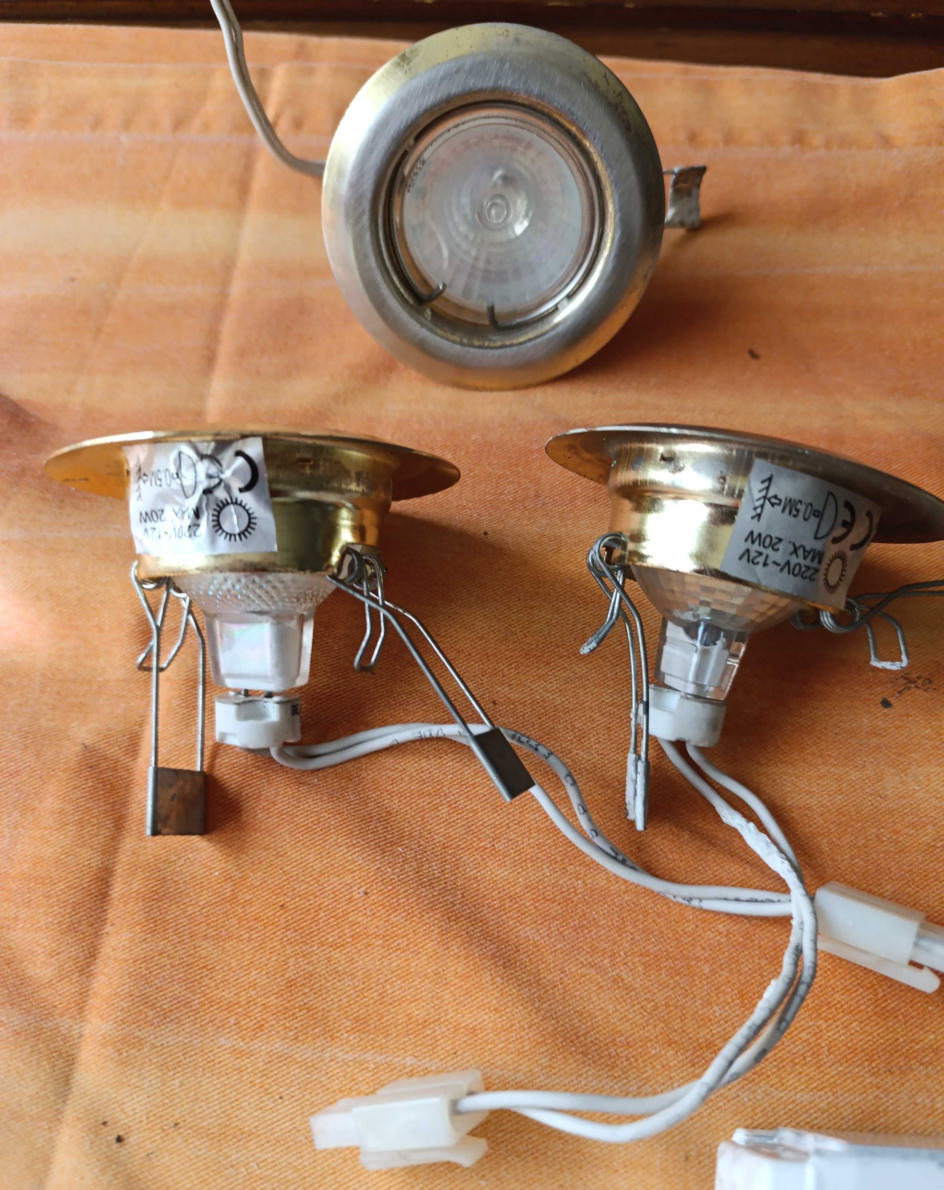 Transformador Segurança 220-12 V FLT + 3 projetores compl. halogénio