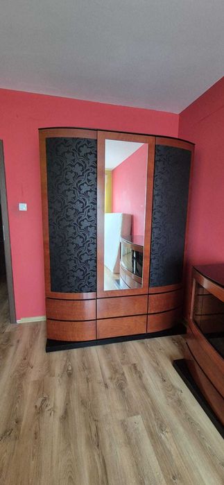 zestaw mebli do sypialni Mebin Art Modulo toaletka, szafa, komoda