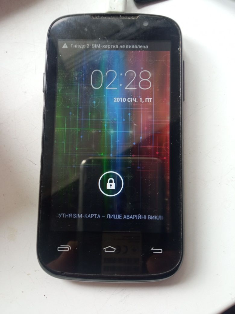 Смартфон з 2-ма SIM-картками Prestigio Multiphone pap 3400