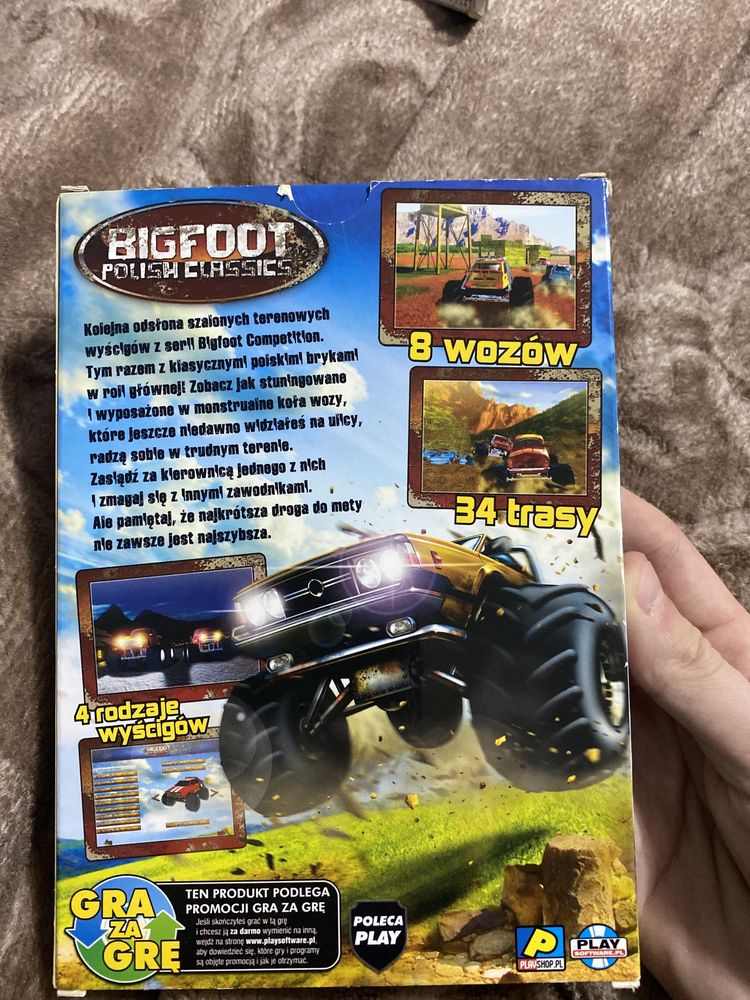 Gra na pc bigfoot polish classics