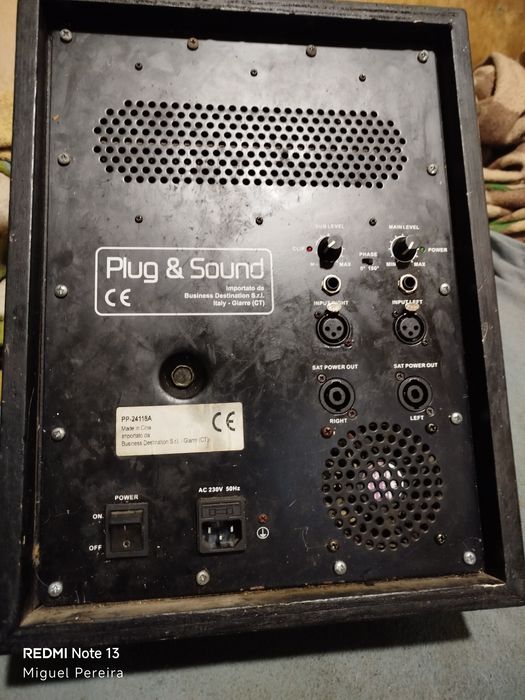 Amplificador Plug & Sound 960W
