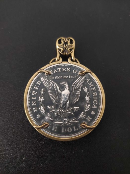 Срібна монета 925 проби "Святий Грааль" з прихованим механізмом