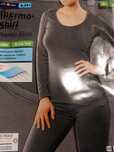ROSSMANN koszulka termiczna damska M 40 42 longsleeve szara grafit