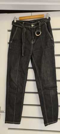 Spodnie jeansowe czarne Reserved Denim rozm.34