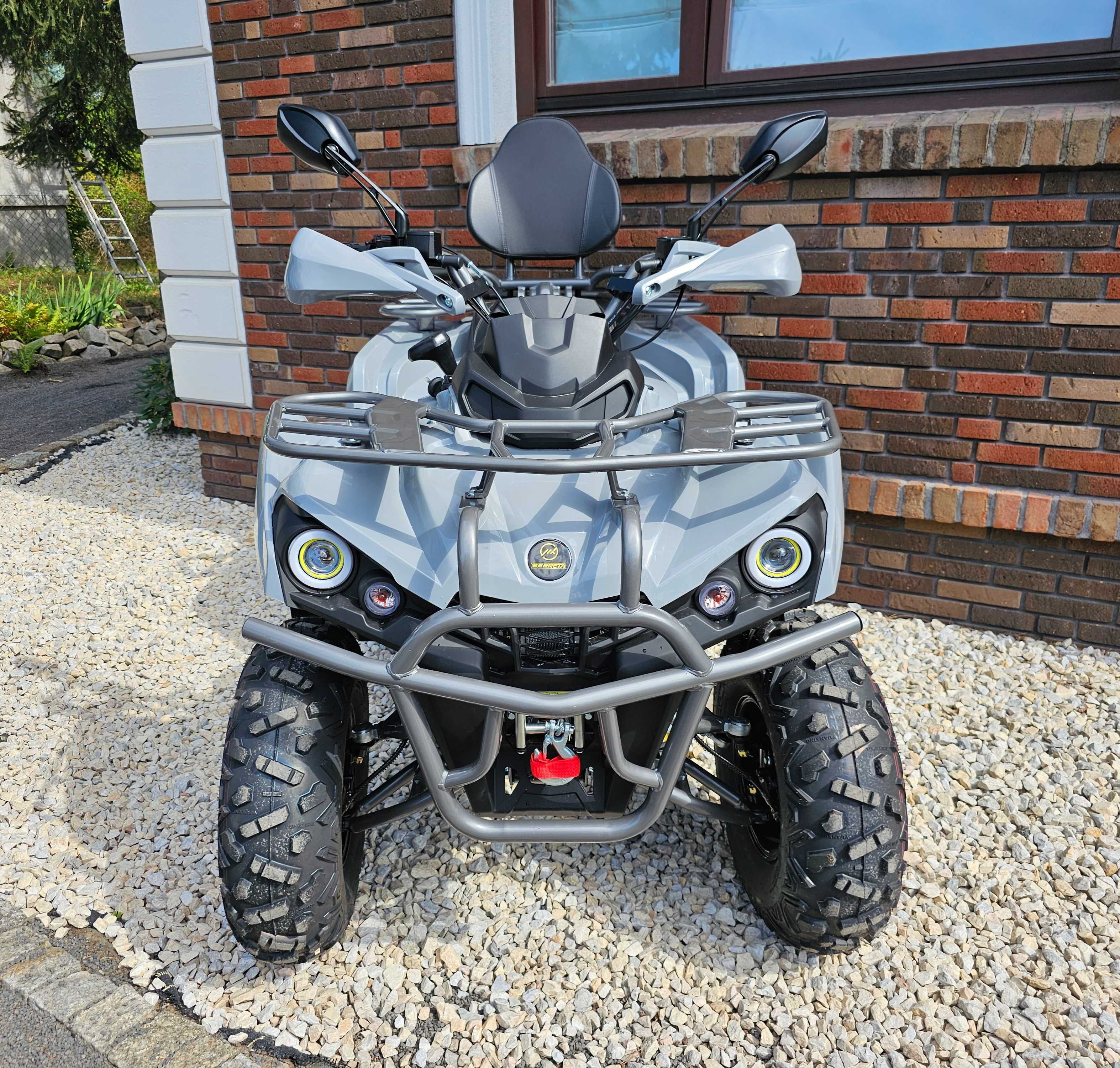Quad berreta 200cc mikilon LONG 2 osobowy wyciągarka hak