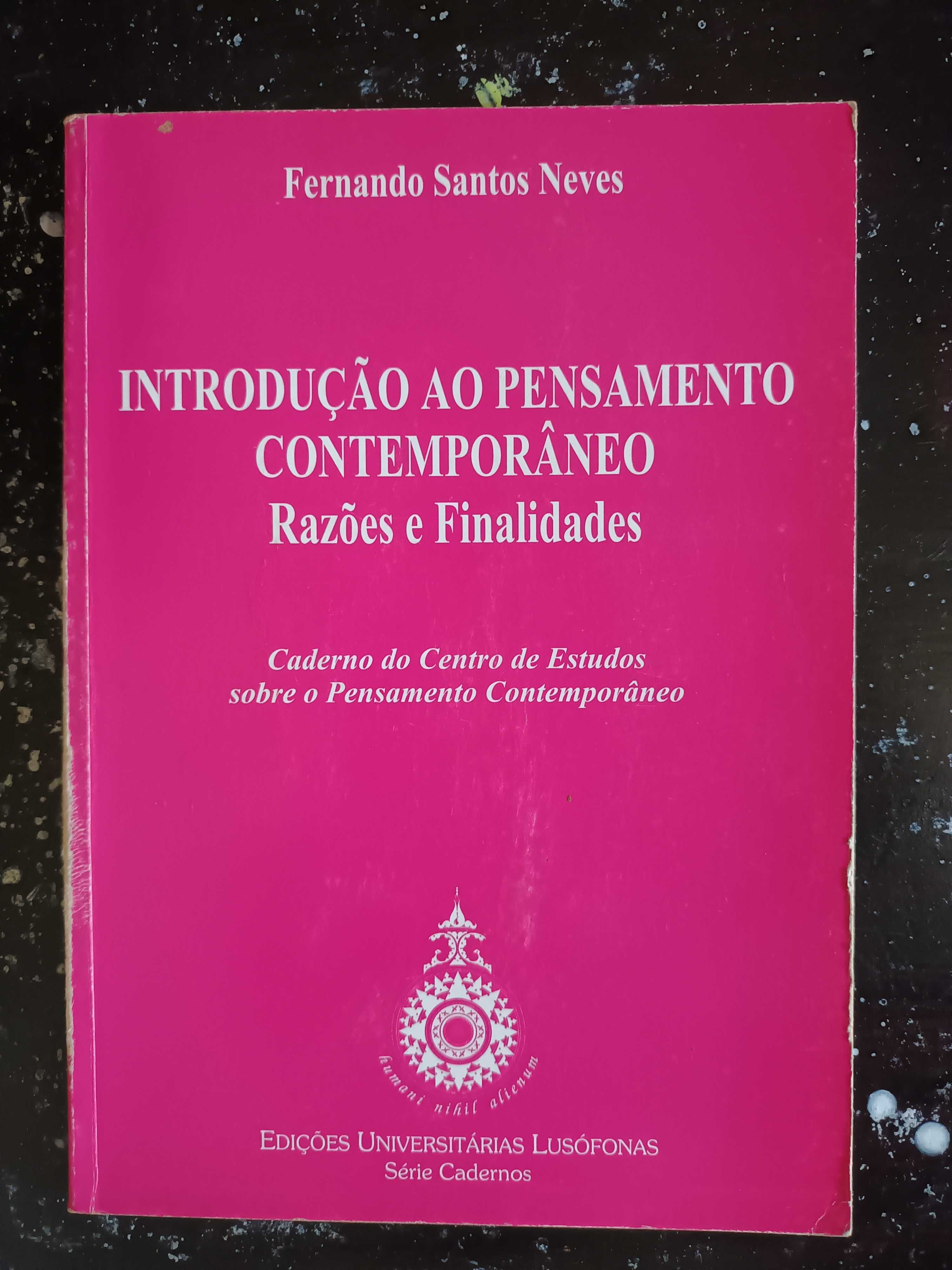 Livro Introdução ao Pensamento Contemporâneo