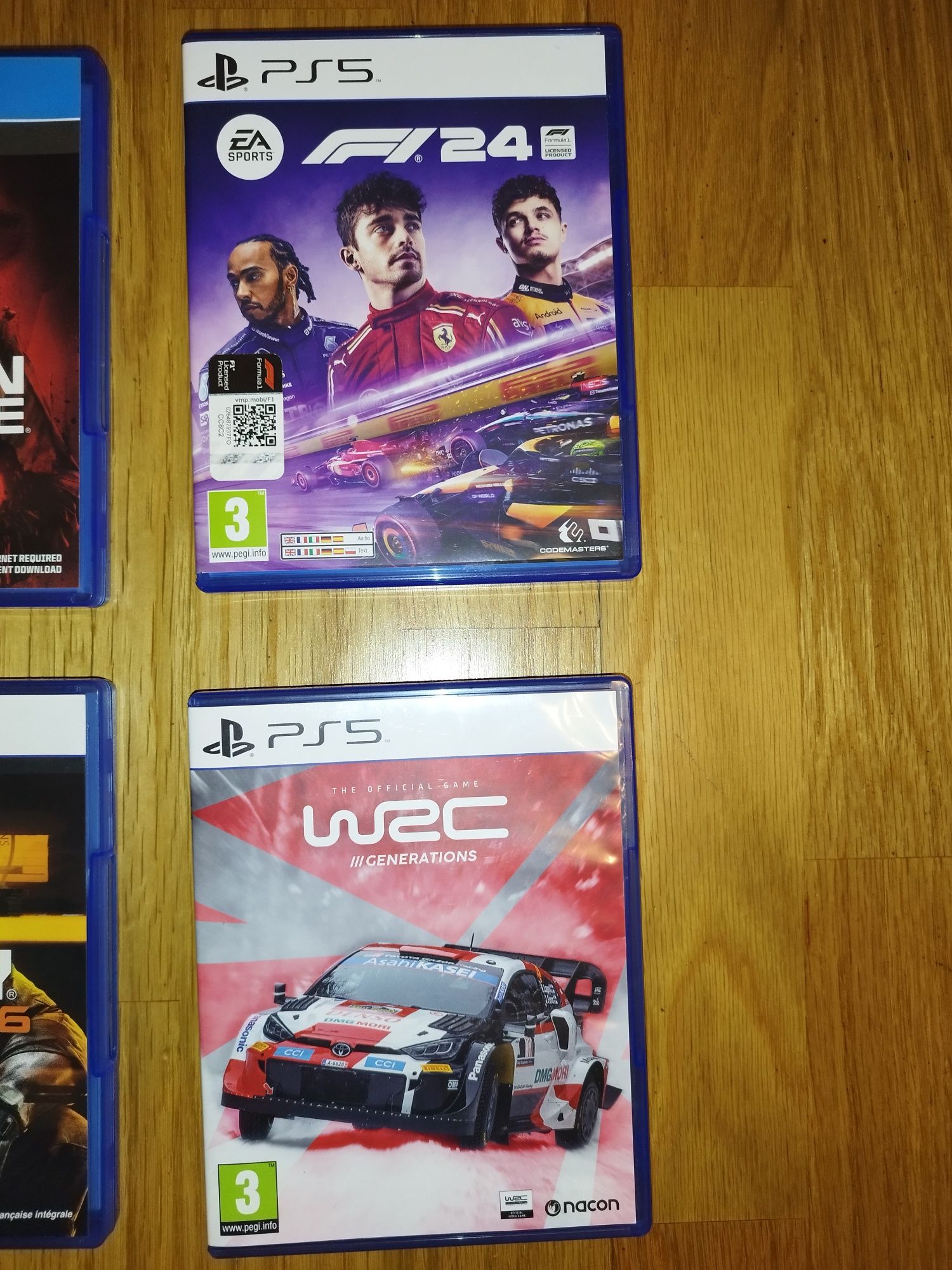 Lote de jogos PlayStation 4 e 5