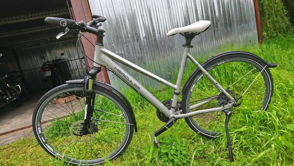 Rower unisex crossowy HERCULES Sport Cross,aluminiowy,deore,koła 28'