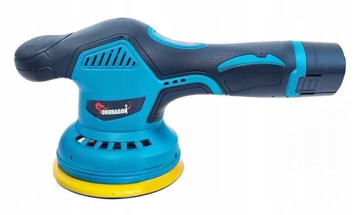 POLERKA samochodowa AKUMULATOROWA na baterie ZESTAW +2x aku - MOCNA