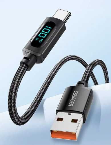 Кабель быстрой зарядки USB-TypeC Essager 100w