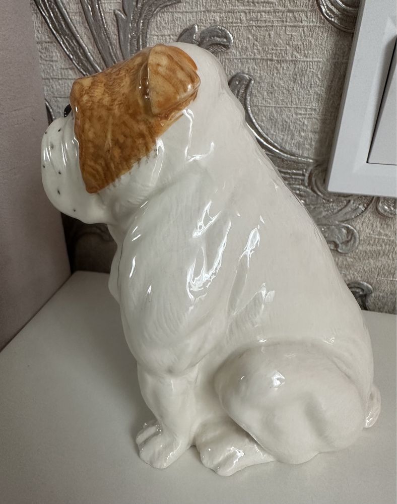 Редкая Коллекционная статуэтка Royal Doulton Bulldog 90-х годов