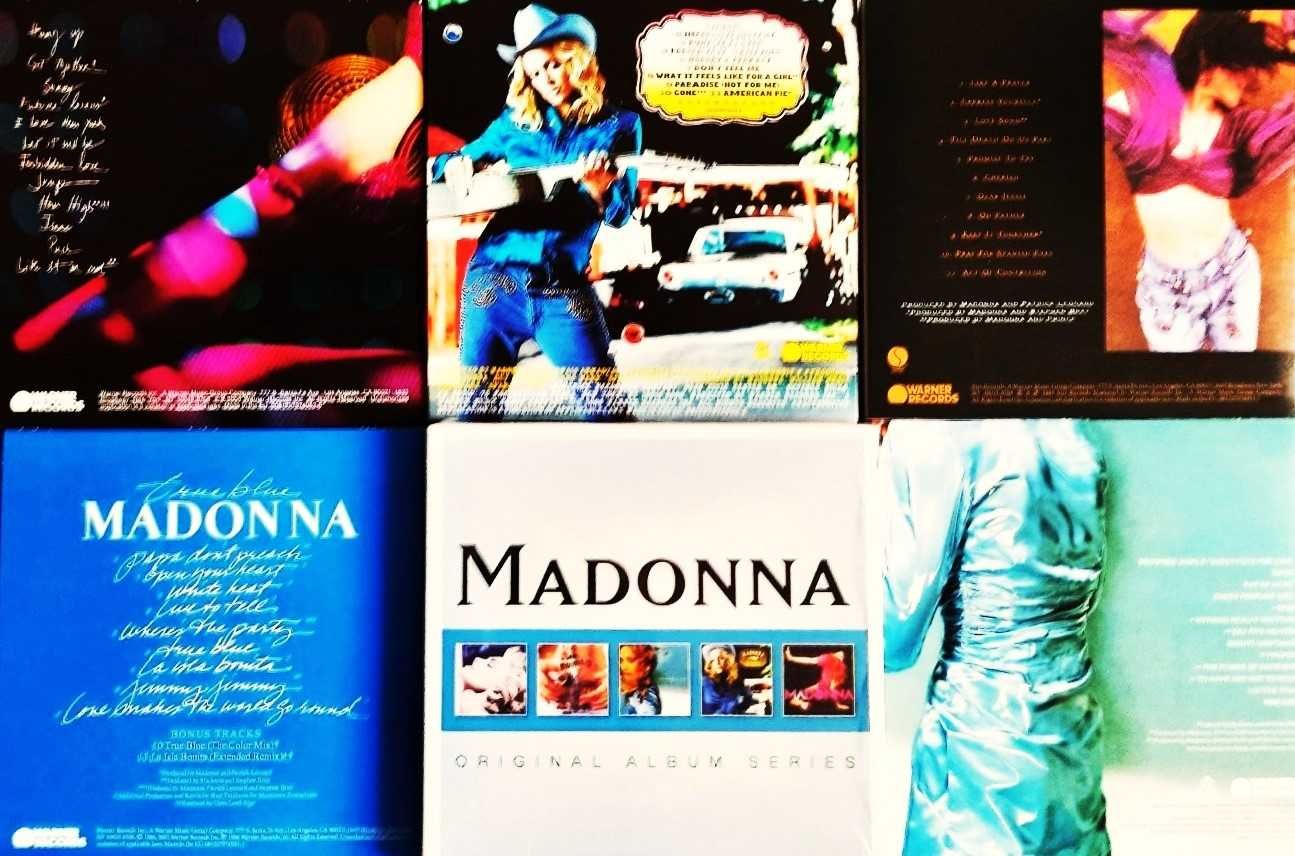 Wspaniały Zestaw 5 Płytowy CD Albumy MADONNA  5 CD