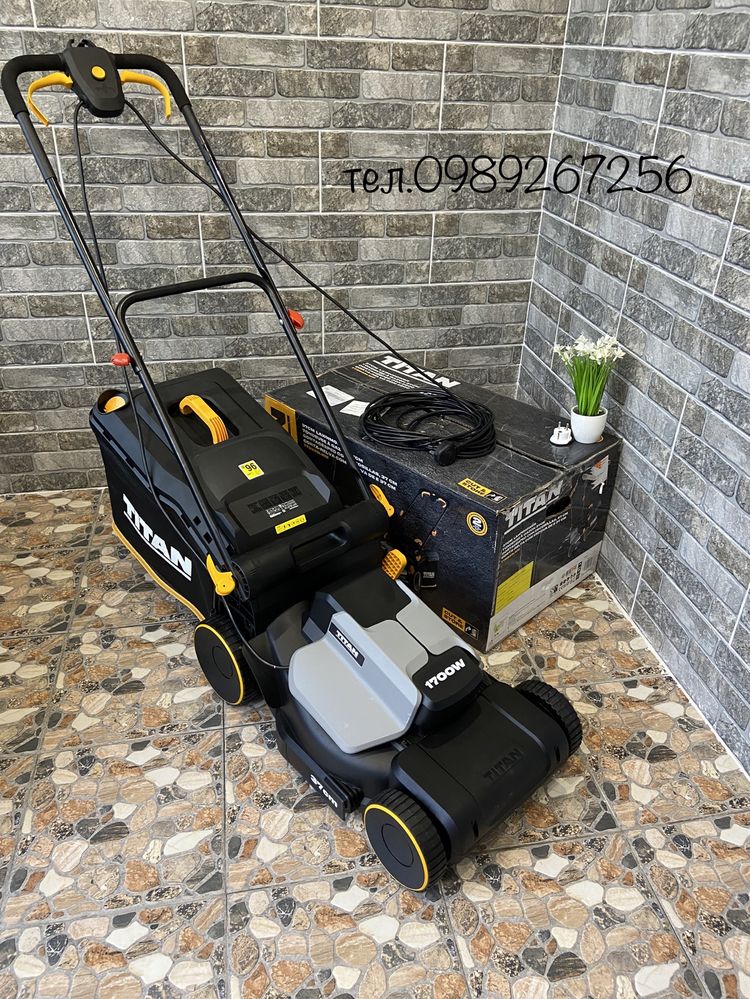 Газонокосарка, газонокосилка, TITAN TTB833LWM 1700W 37CM з АНГЛІЇ